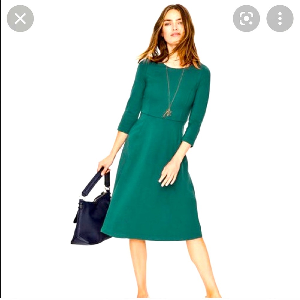 Boden Irene Ponte Dress 4R